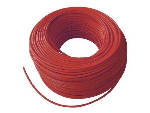 PVC-Aderleitung HO7V-U 1,5mm² Erdungsleitung rot